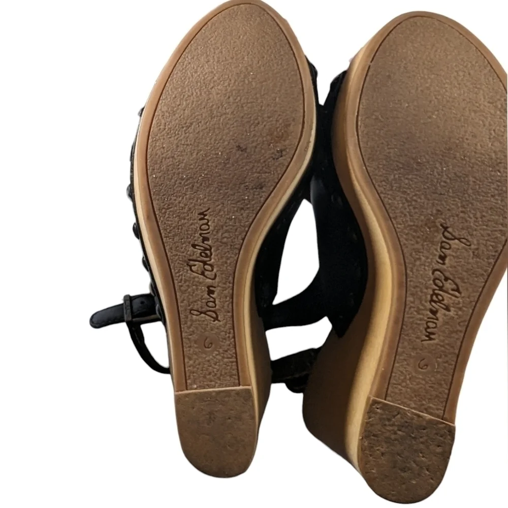 Sam Edelman Camilla Wedge Heels Sz 6